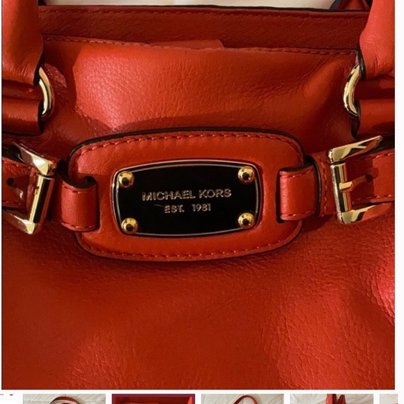 Micheal Kors Hamilton slouchy purse - Picture 7 of 10